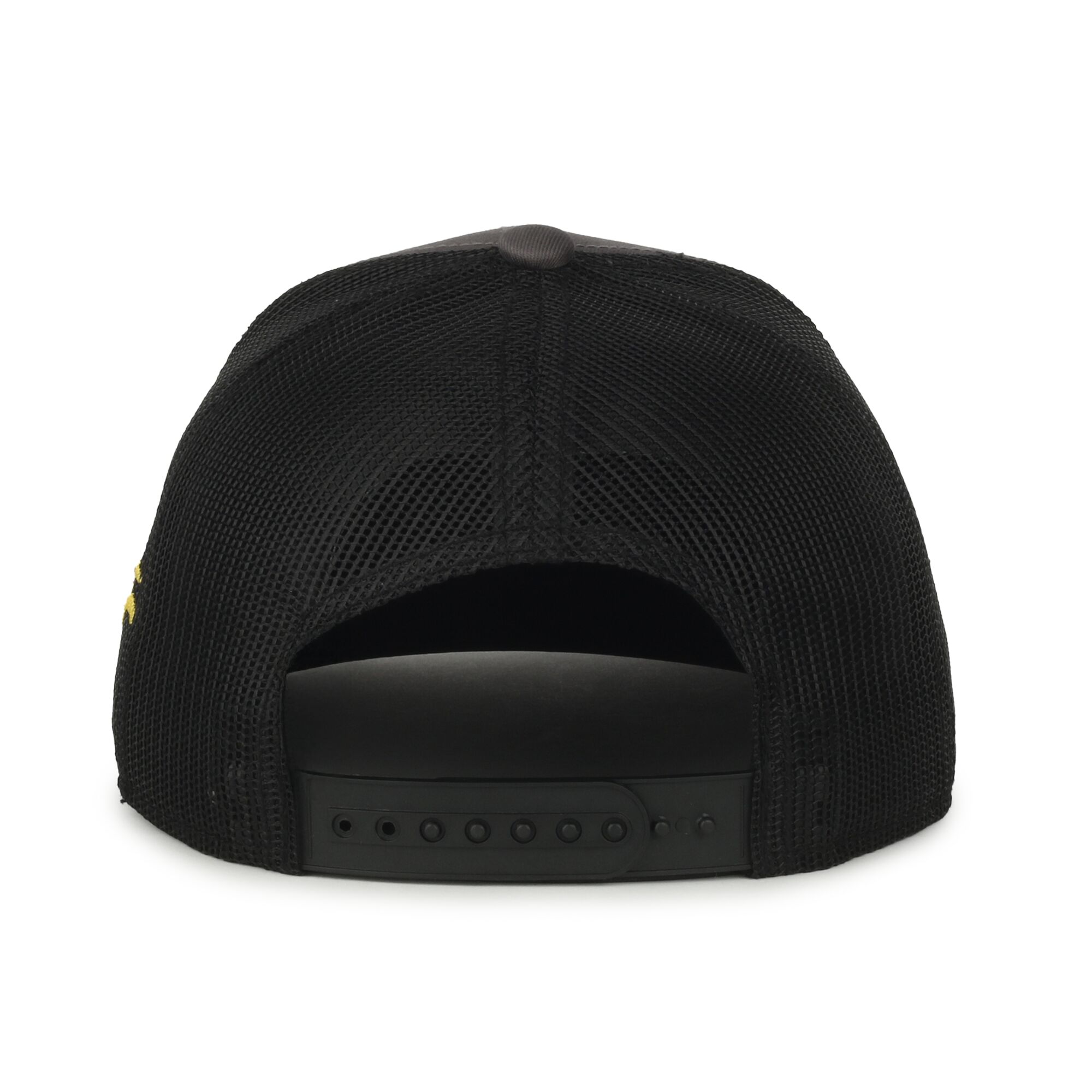 Flame Embroidery Mesh Back Cap 1