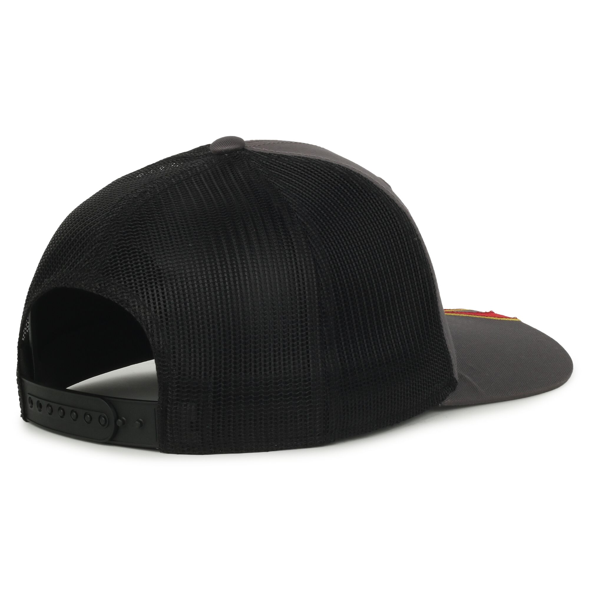 Flame Embroidery Mesh Back Cap 1