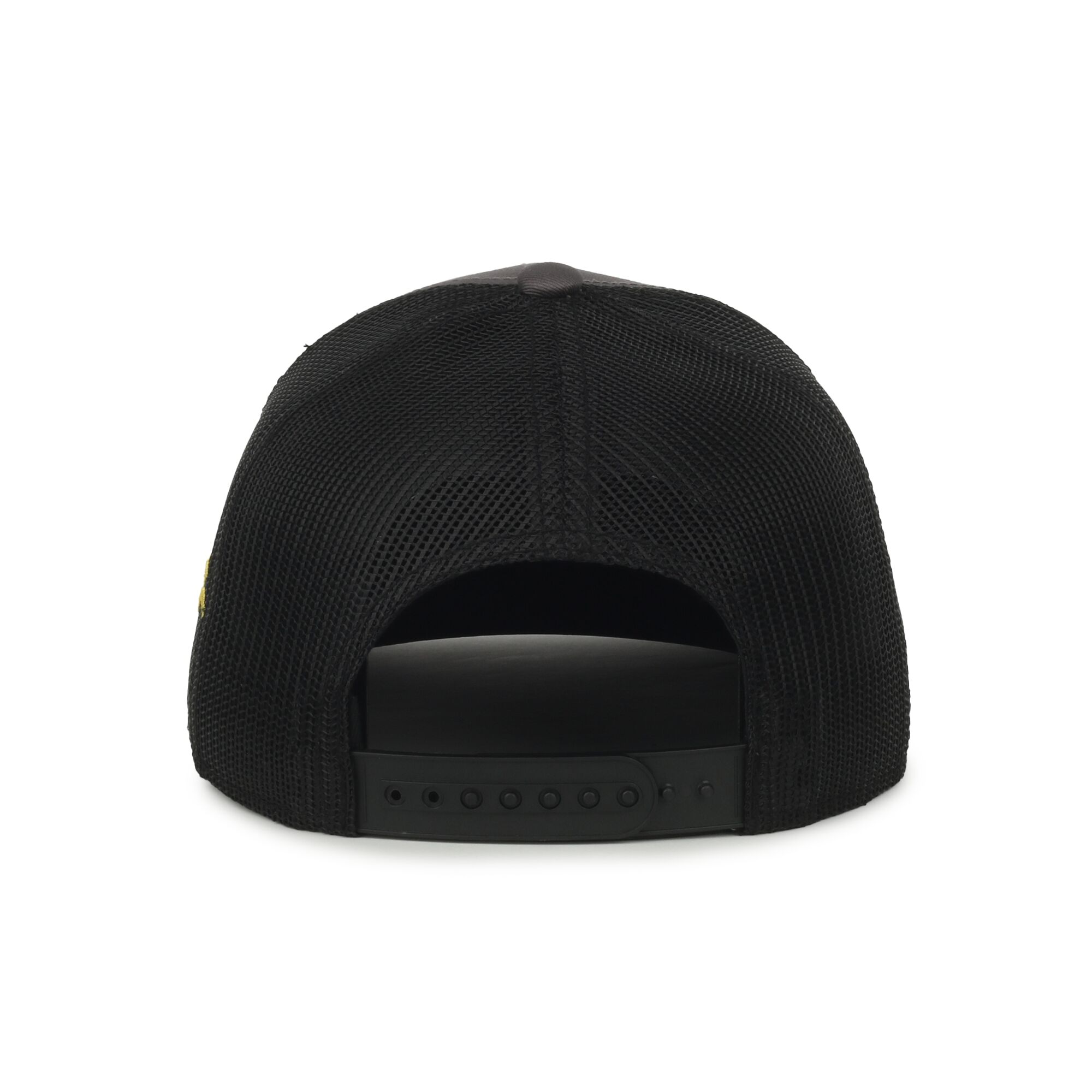 Flame Embroidery Mesh Back Cap 1