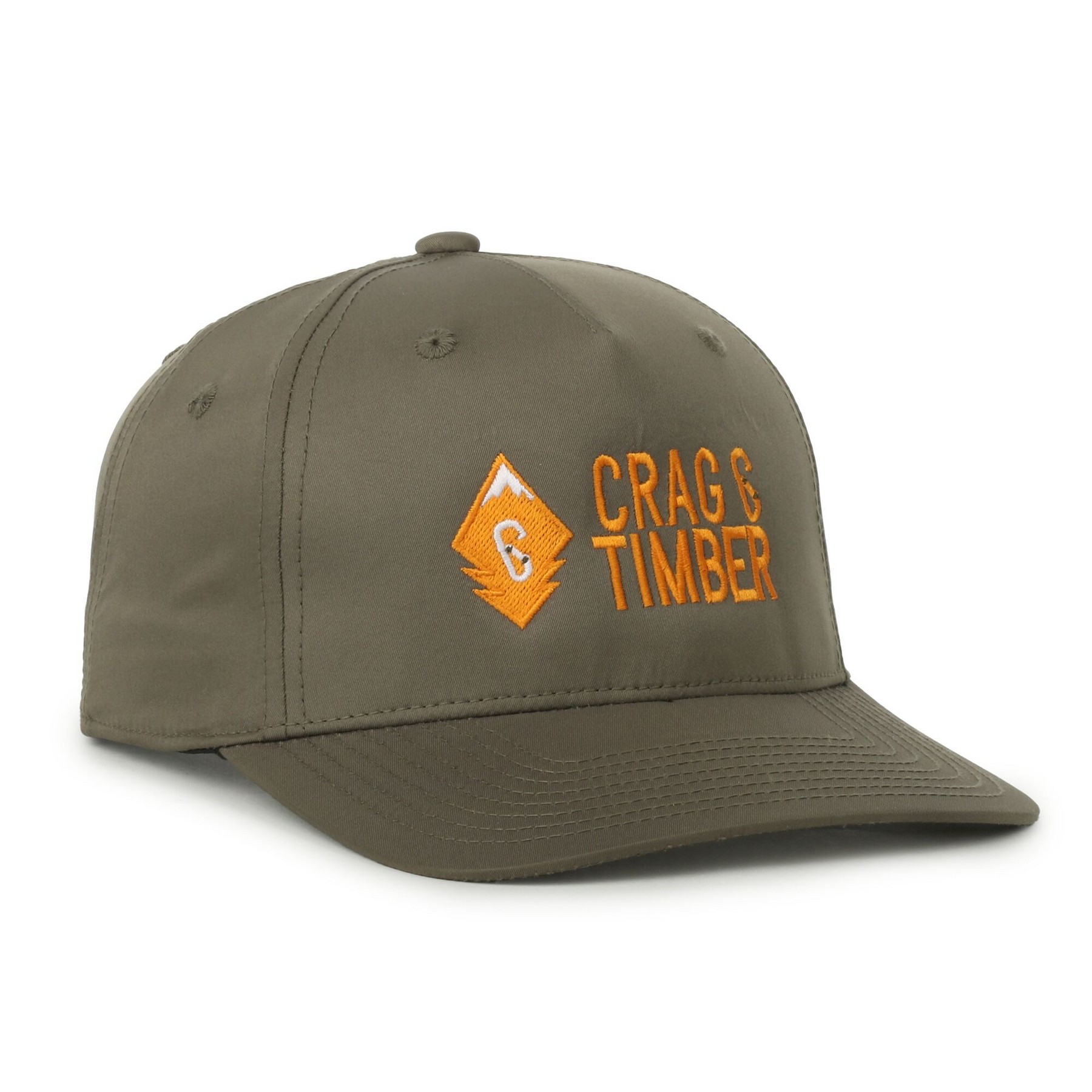 OCflx Recycled 5-Panel Adjustable Solid Back 1