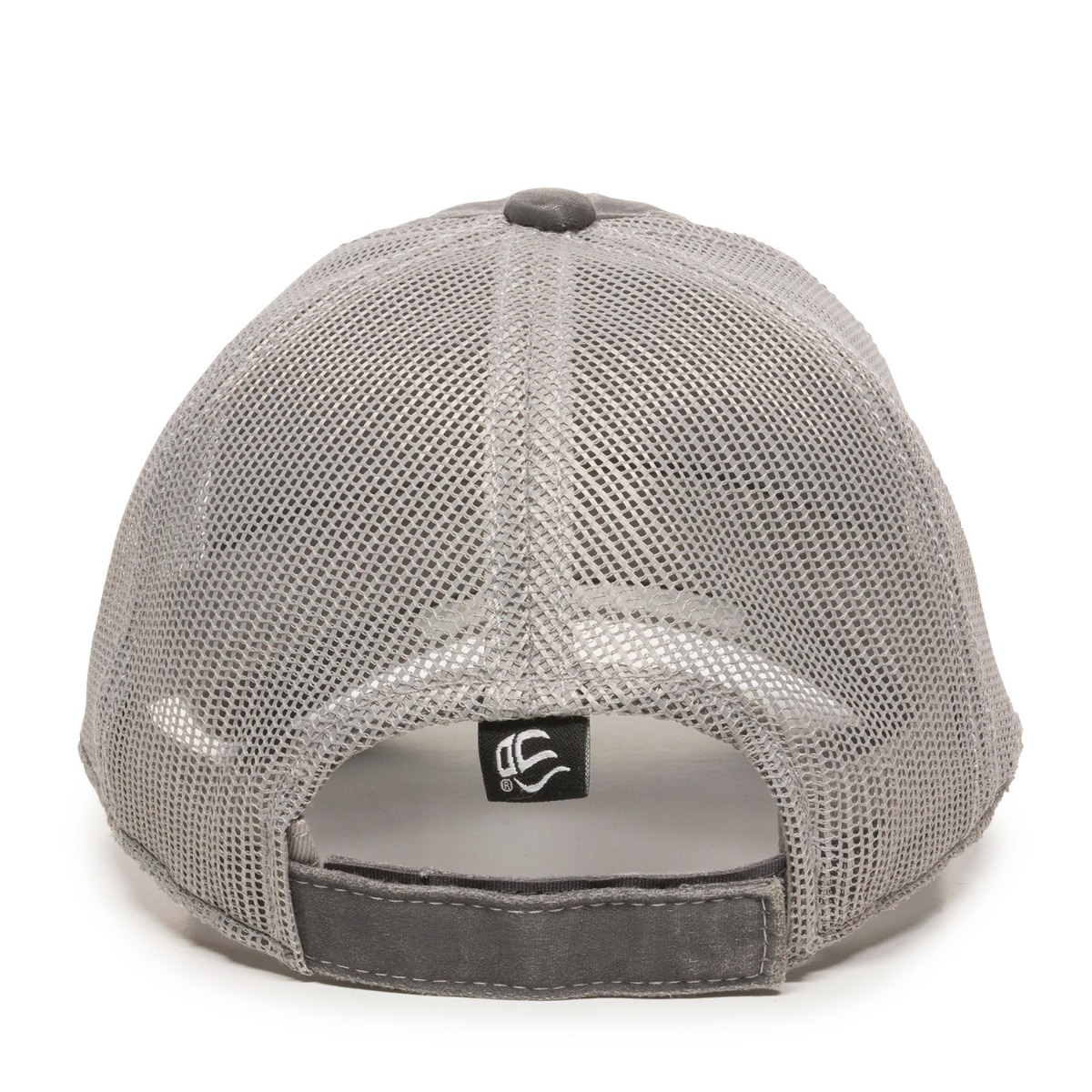 Weathered Cotton Cap w/Mesh Back 2