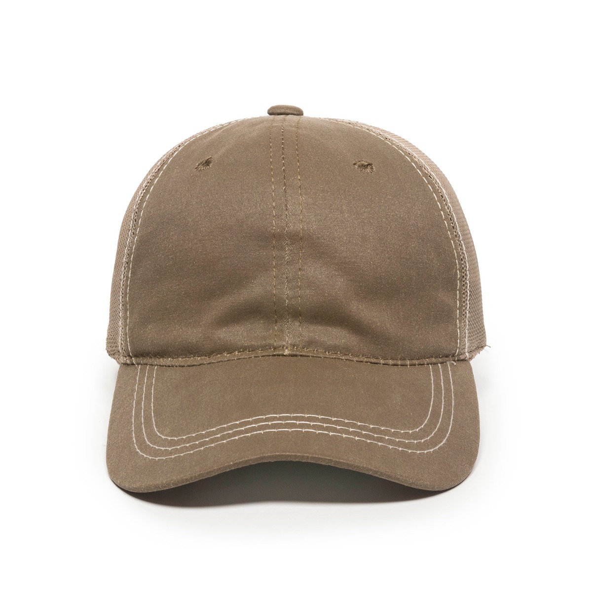 Weathered Cotton Cap w/Mesh Back 2