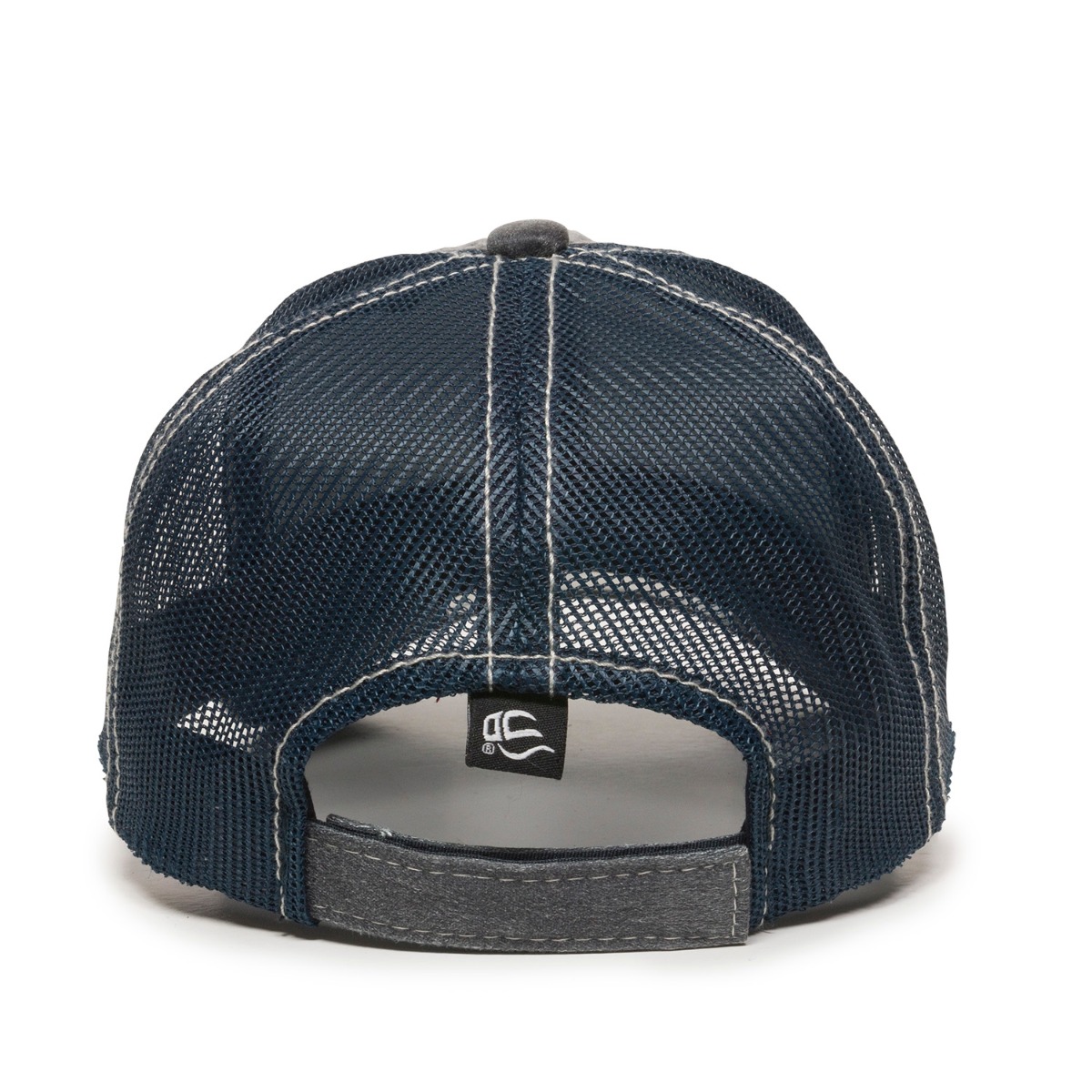 Weathered Cotton Cap w/Mesh Back 2