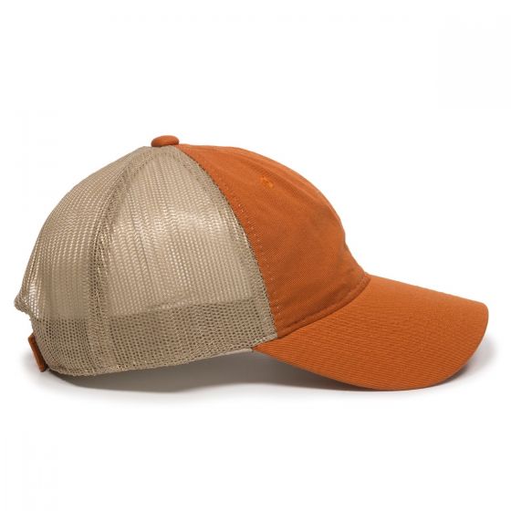 Outdoor Cap Garment Washed Trucker Hat 1