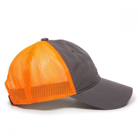 Outdoor Cap Garment Washed Trucker Hat 1