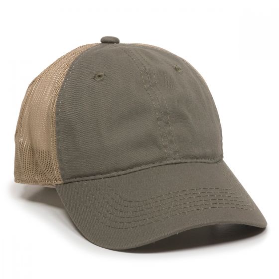 Outdoor Cap Garment Washed Trucker Hat 1