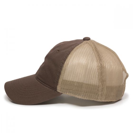 Outdoor Cap Garment Washed Trucker Hat 1
