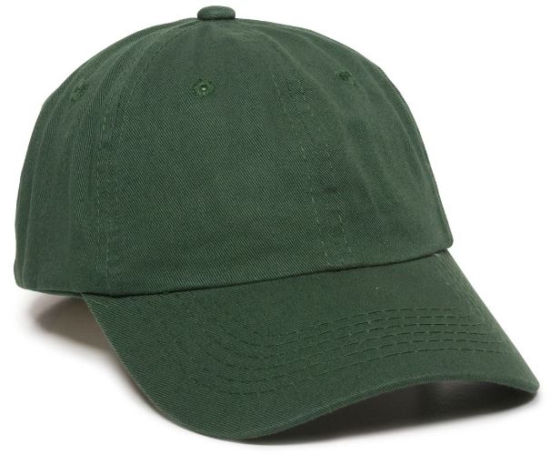 Unstructured Garment Washed Cap w/Hook & Loop Back 1