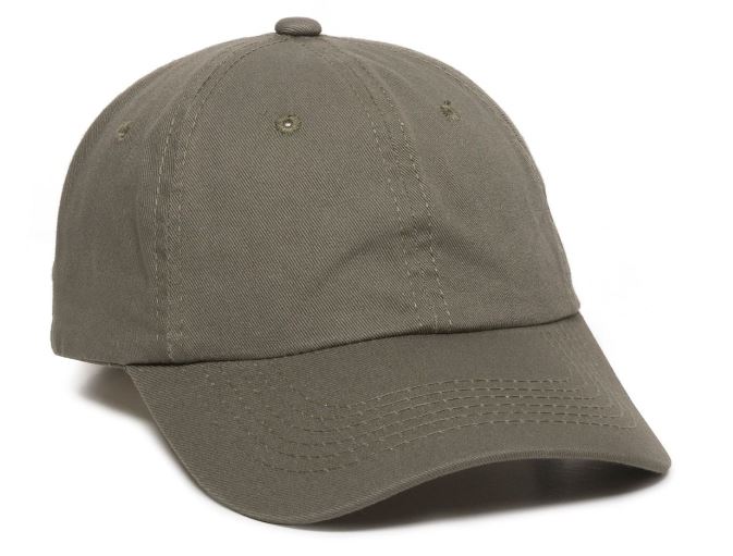 Unstructured Garment Washed Cap w/Hook & Loop Back 1
