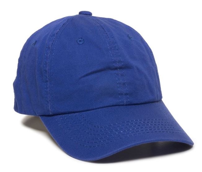 Unstructured Garment Washed Cap w/Hook & Loop Back 1