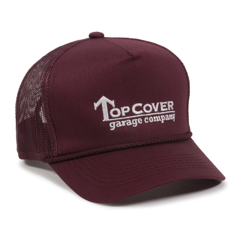 5 Panel Cap w/Mesh Back & Visor Cord 1 5 Panel Cap w/Mesh Back & Visor Cord 1