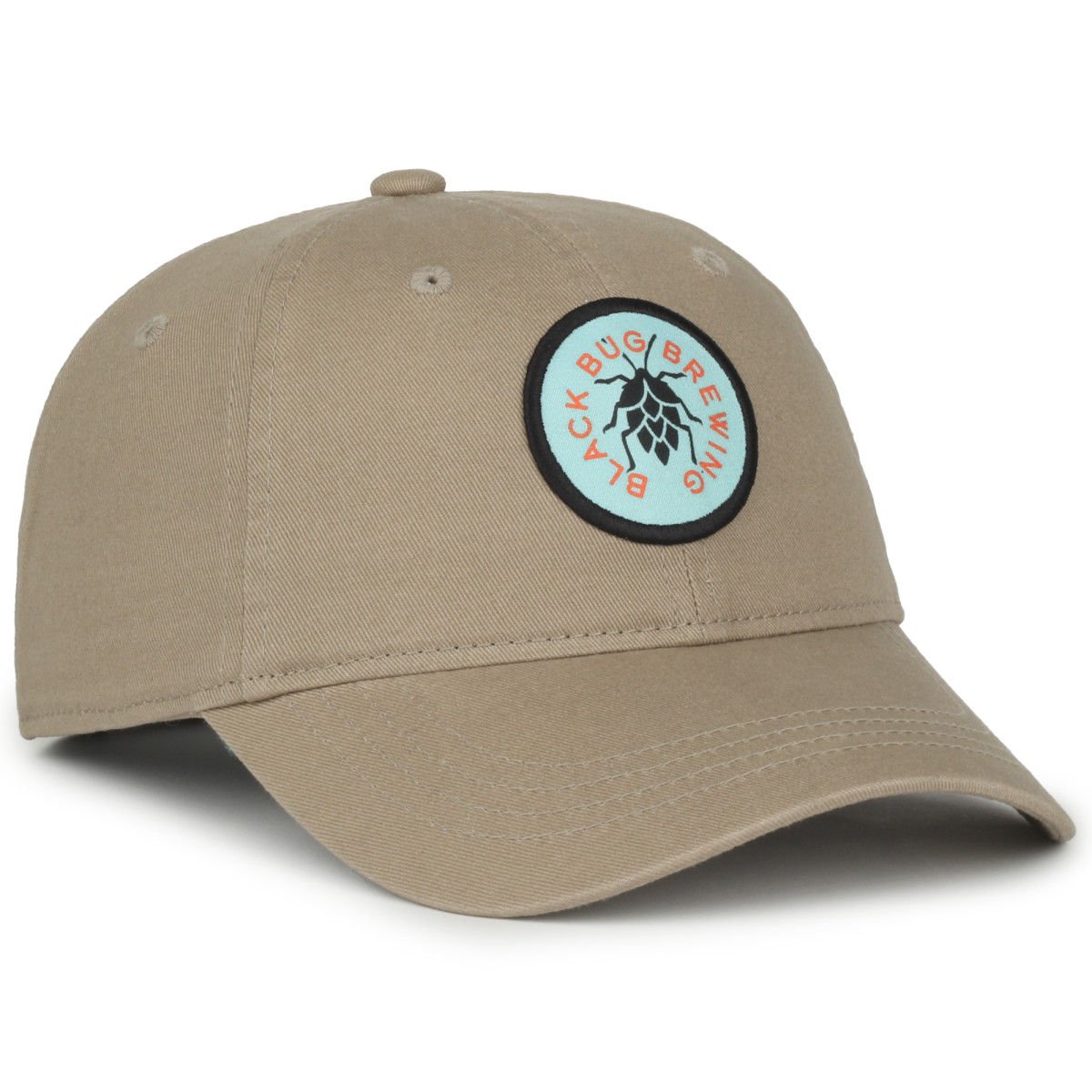 Garment Washed Snap Back Dad Cap 1