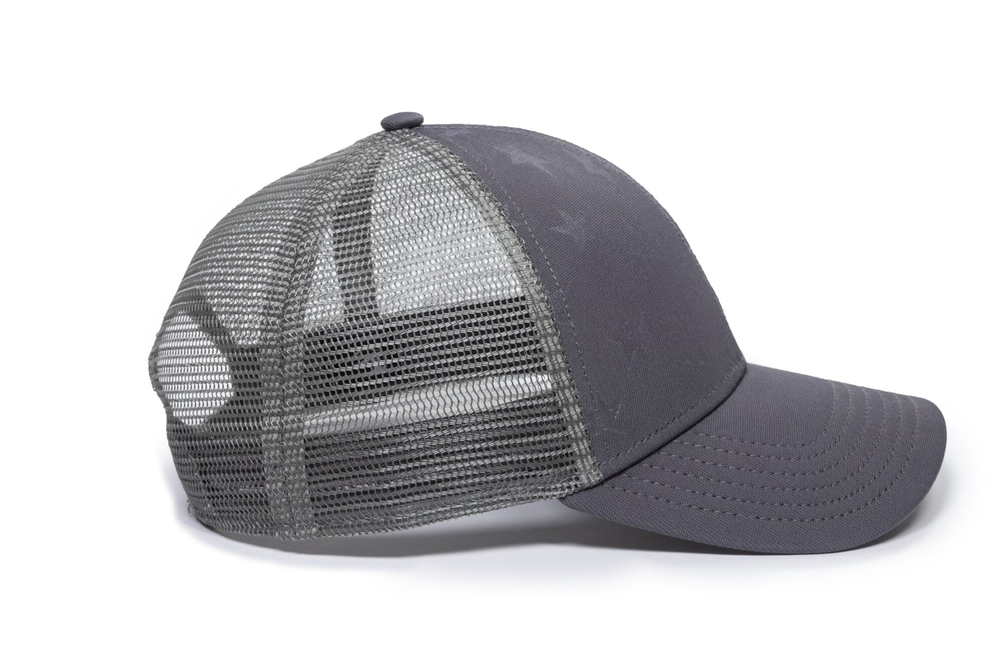 Debossed American Flag Mesh Back Cap 1