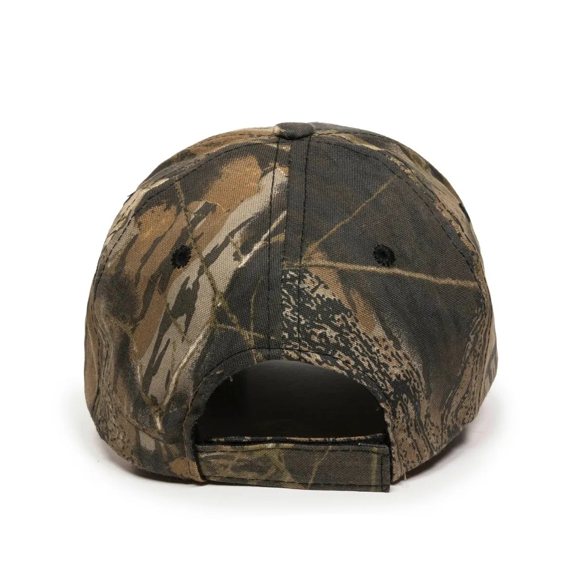 5 Panel Structured Camo Cap 1
