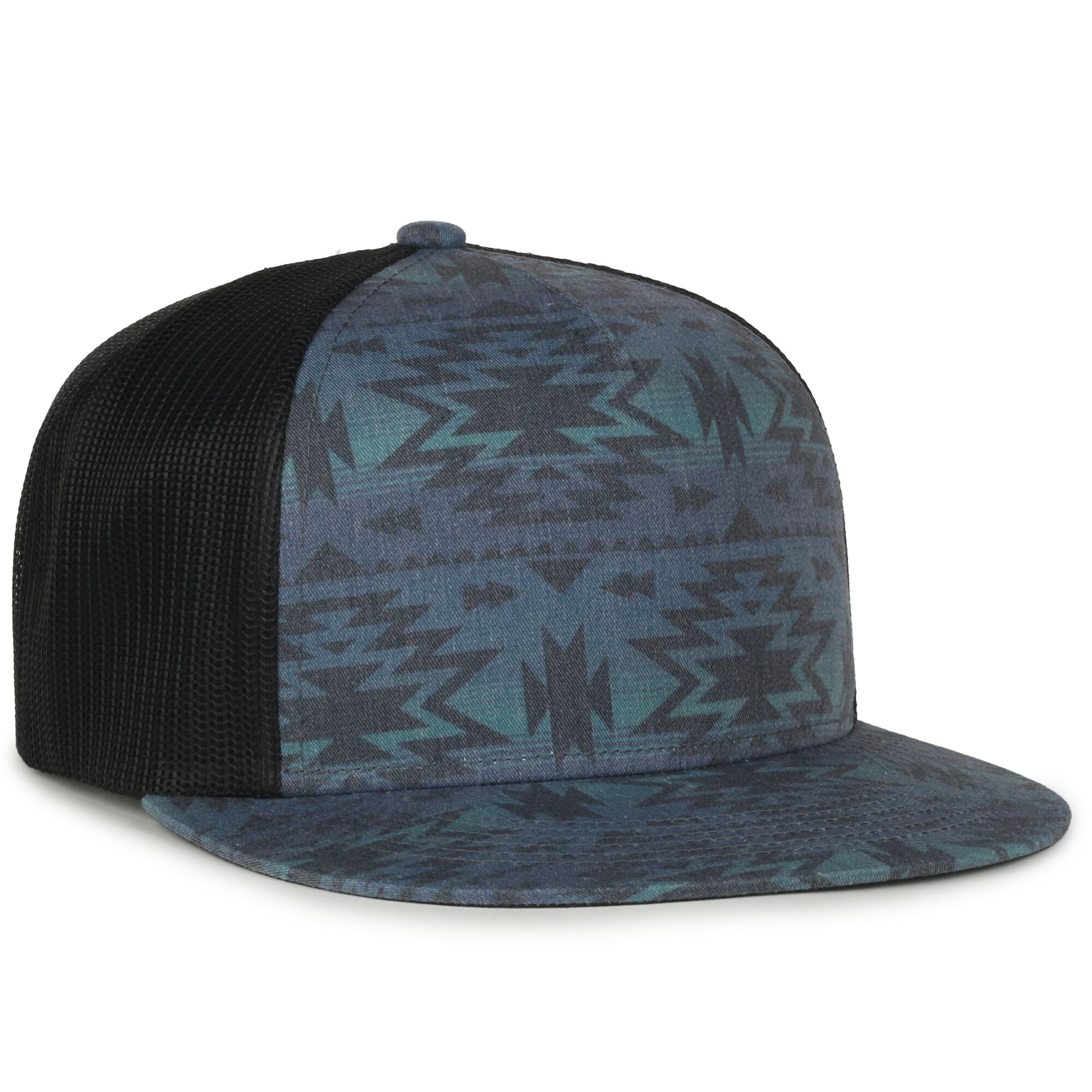 Printed 5-Panel Mesh Back Cap 1