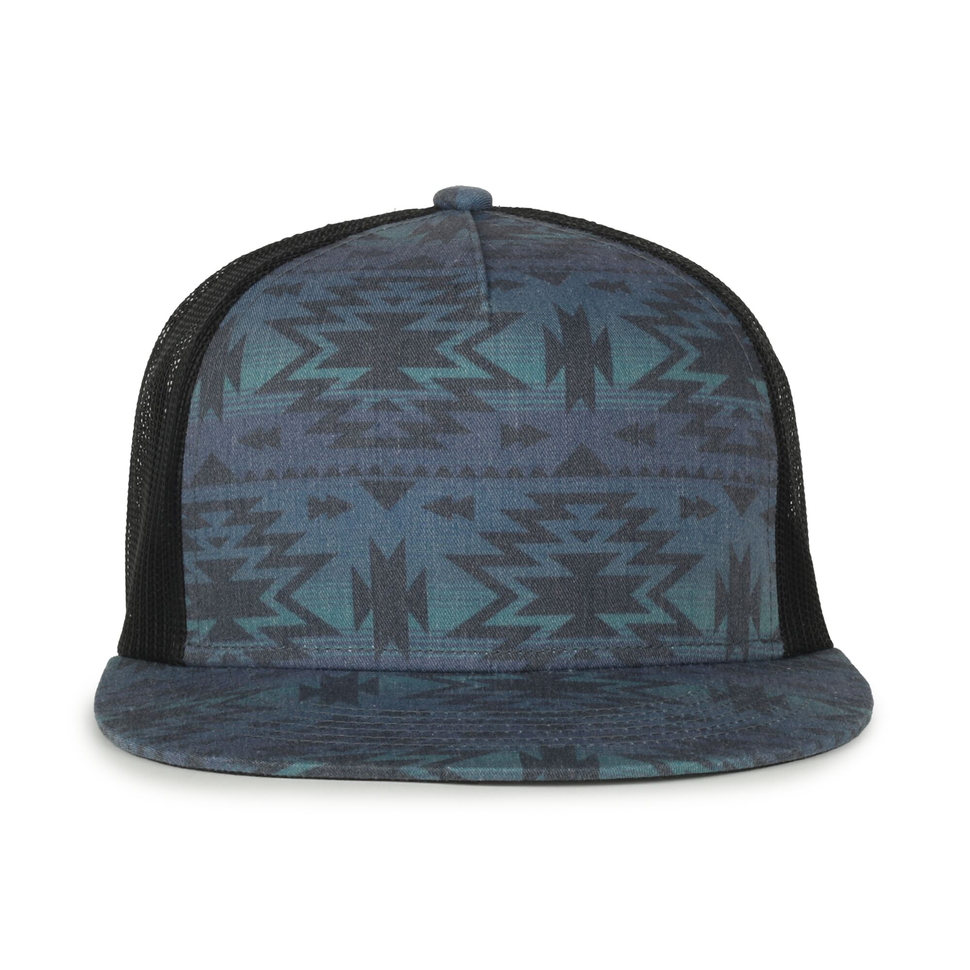 Printed 5-Panel Mesh Back Cap 1
