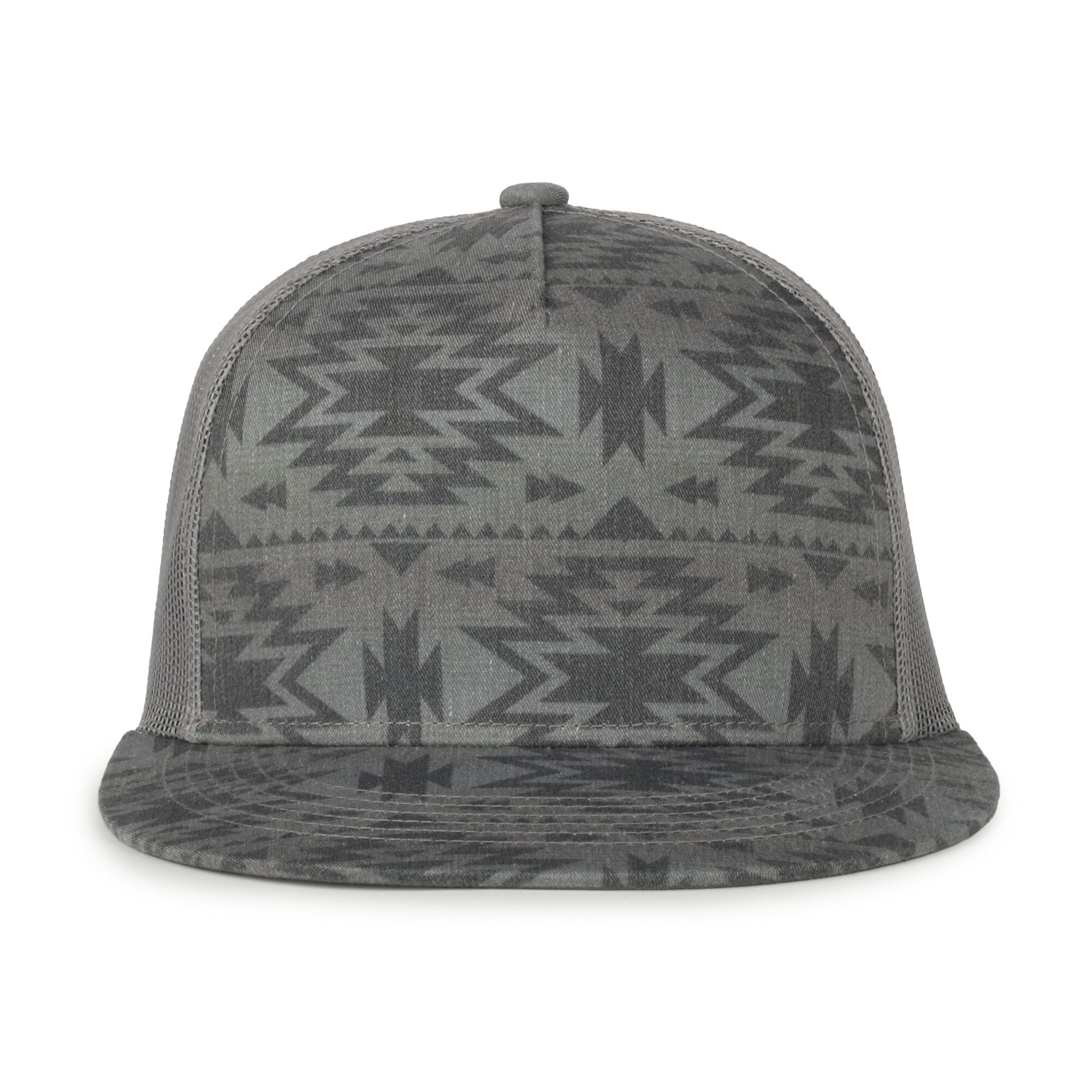 Printed 5-Panel Mesh Back Cap 1
