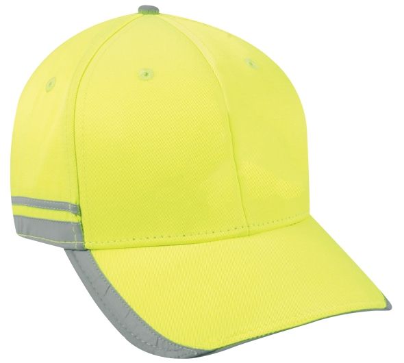 Hi-Vis Polyester Cap w/Reflective Accents 2
