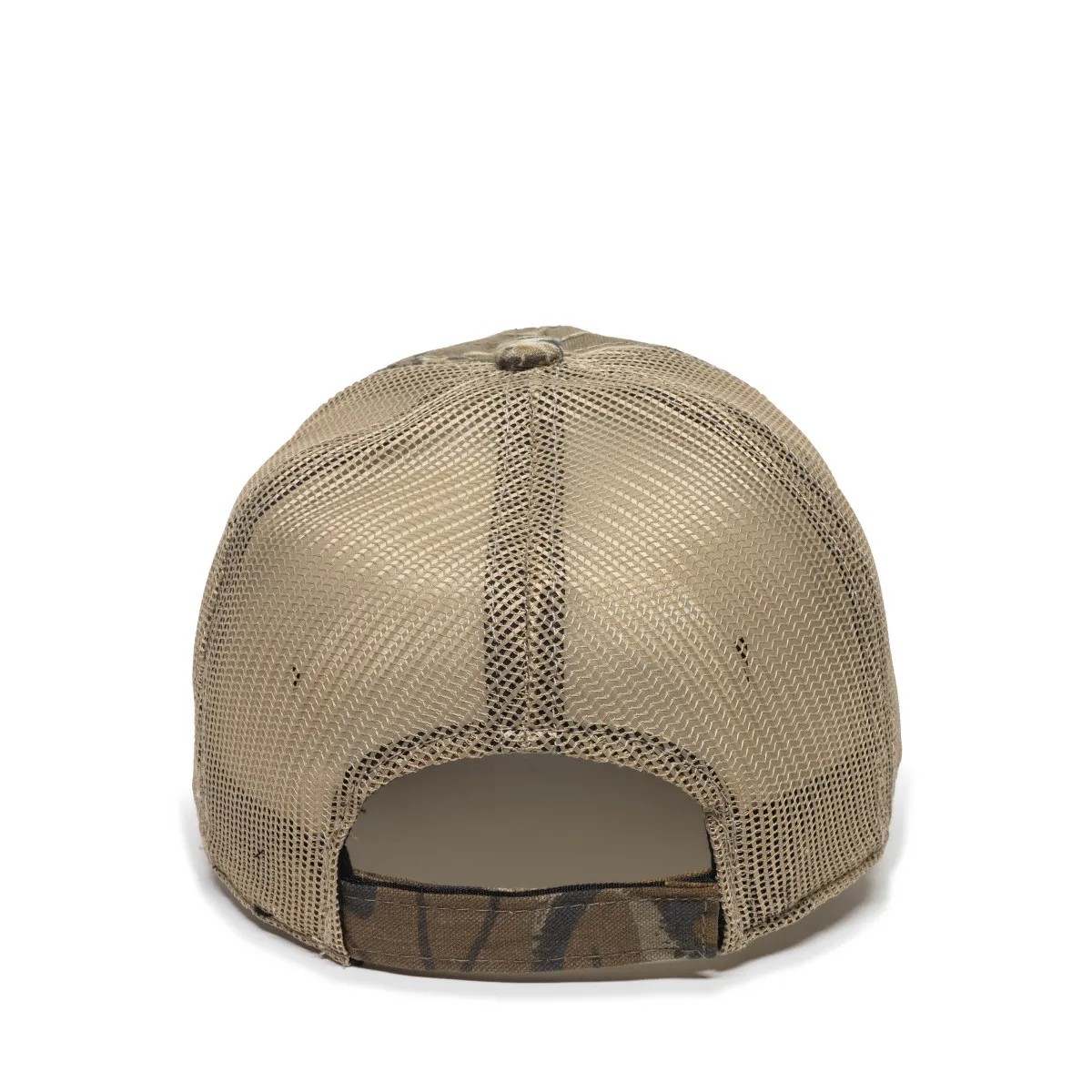 Washed Camo Cap w/Mesh Back 2