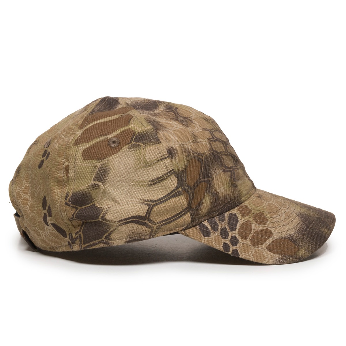 Tactical Unstructured Camo Cap w/Flag 2