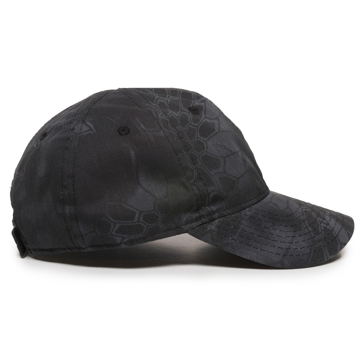 Tactical Unstructured Camo Cap w/Flag 2