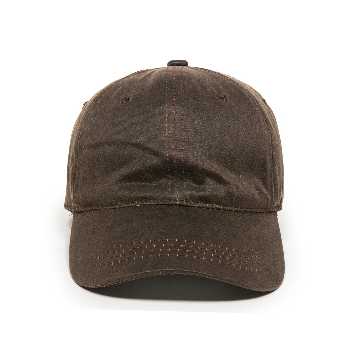 Weathered Cotton Cap w/Solid Back 1
