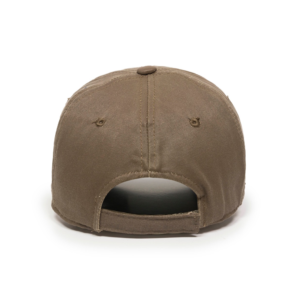 Weathered Cotton Cap w/Solid Back 1