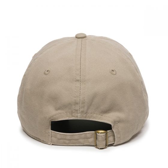 Outdoor Cap Garment Washed Dad Cap w/Tuck & Slide Strap 2
