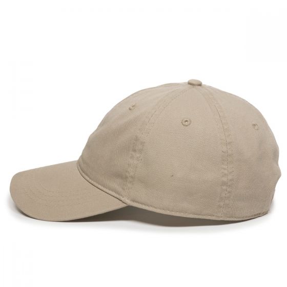 Outdoor Cap Garment Washed Dad Cap w/Tuck & Slide Strap 2