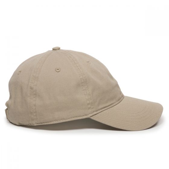 Outdoor Cap Garment Washed Dad Cap w/Tuck & Slide Strap 2