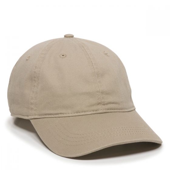 Outdoor Cap Garment Washed Dad Cap w/Tuck & Slide Strap 2
