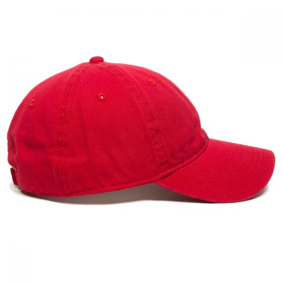 Outdoor Cap Garment Washed Dad Cap w/Tuck & Slide Strap 2