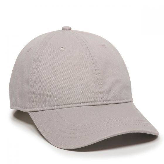 Outdoor Cap Garment Washed Dad Cap w/Tuck & Slide Strap 2