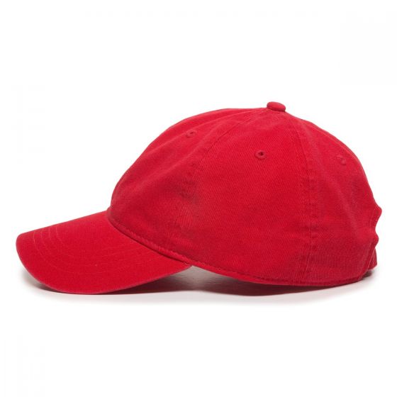 Outdoor Cap Garment Washed Dad Cap w/Tuck & Slide Strap 2
