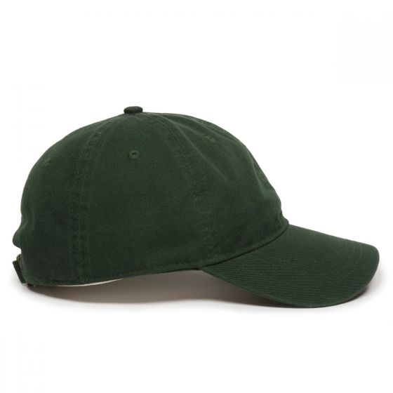 Outdoor Cap Garment Washed Dad Cap w/Tuck & Slide Strap 2