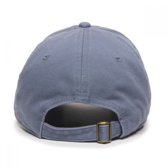 Outdoor Cap Garment Washed Dad Cap w/Tuck & Slide Strap 2