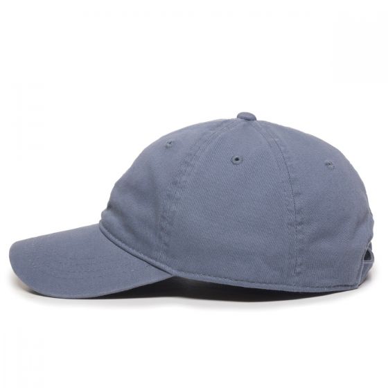 Outdoor Cap Garment Washed Dad Cap w/Tuck & Slide Strap 2