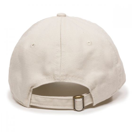 Outdoor Cap Garment Washed Dad Cap w/Tuck & Slide Strap 2