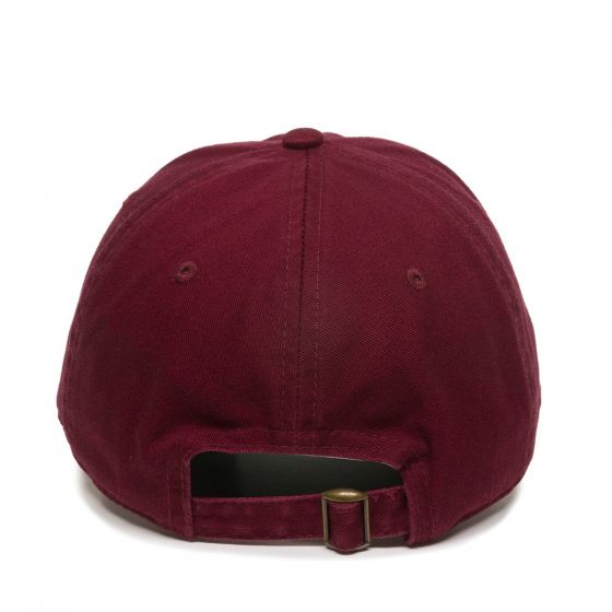 Outdoor Cap Garment Washed Dad Cap w/Tuck & Slide Strap 2