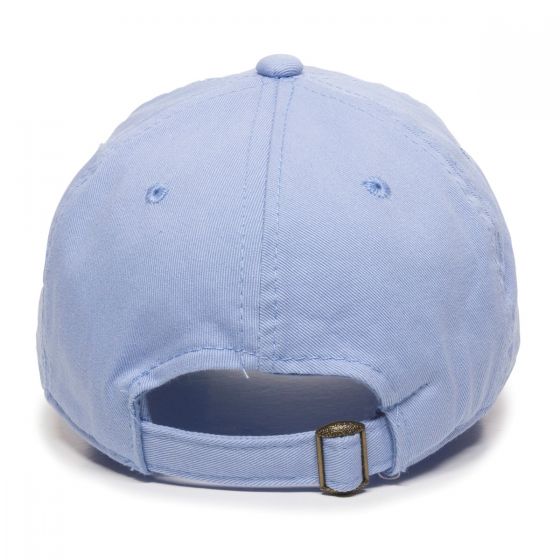 Outdoor Cap Garment Washed Dad Cap w/Tuck & Slide Strap 2