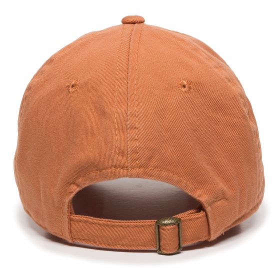 Outdoor Cap Garment Washed Dad Cap w/Tuck & Slide Strap 2
