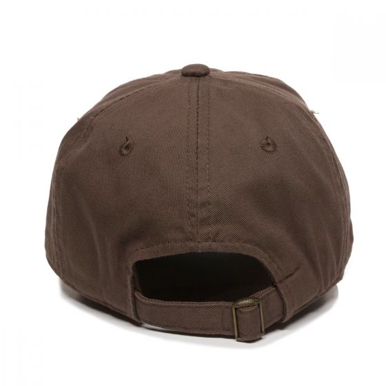 Outdoor Cap Garment Washed Dad Cap w/Tuck & Slide Strap 2
