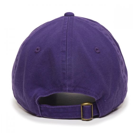 Outdoor Cap Garment Washed Dad Cap w/Tuck & Slide Strap 2
