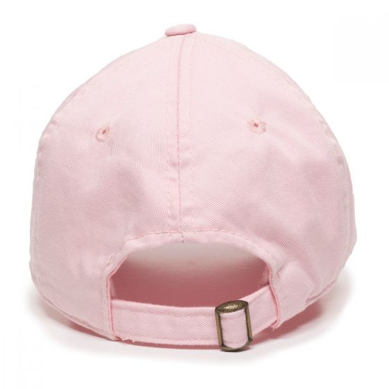 Outdoor Cap Garment Washed Dad Cap w/Tuck & Slide Strap 2