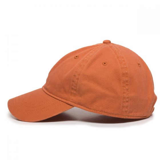 Outdoor Cap Garment Washed Dad Cap w/Tuck & Slide Strap 2