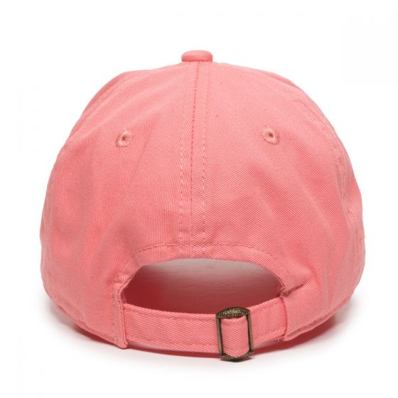 Outdoor Cap Garment Washed Dad Cap w/Tuck & Slide Strap 2