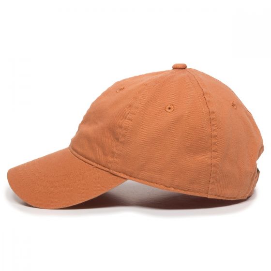 Outdoor Cap Garment Washed Dad Cap w/Tuck & Slide Strap 2