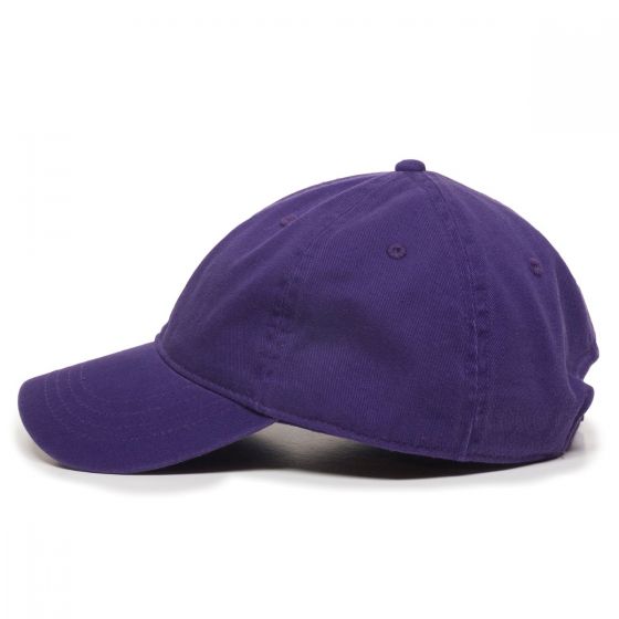 Outdoor Cap Garment Washed Dad Cap w/Tuck & Slide Strap 2
