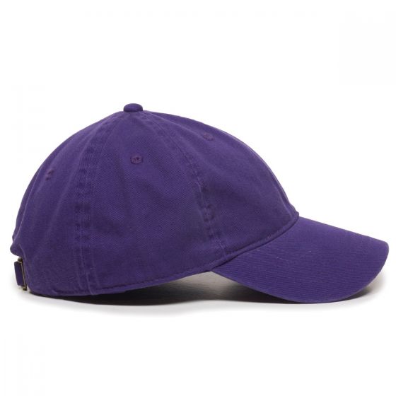 Outdoor Cap Garment Washed Dad Cap w/Tuck & Slide Strap 2