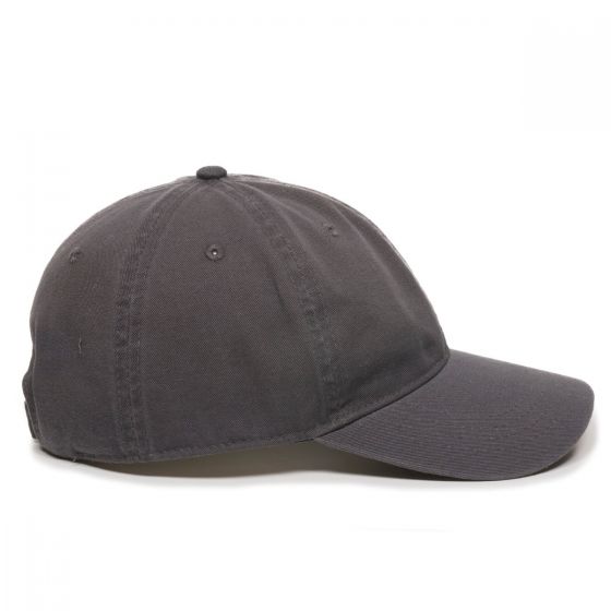 Outdoor Cap Garment Washed Dad Cap w/Tuck & Slide Strap 2